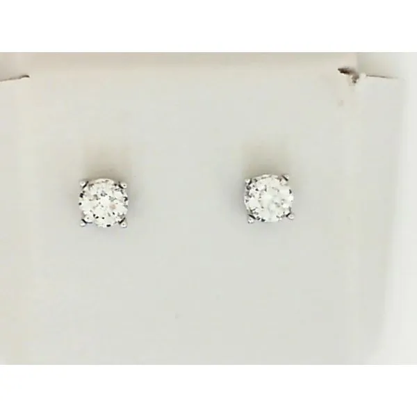 Diamond Solitaire Earrings The Jewelry Station Woodward, OK