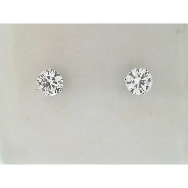 Diamond Earrings with Lab Growns The Jewelry Station Woodward, OK