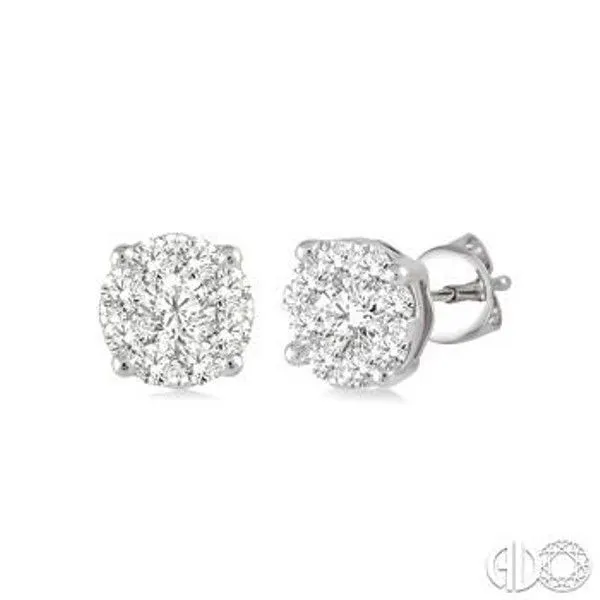 Diamond Earrings JH Faske Jewelers Brenham, TX