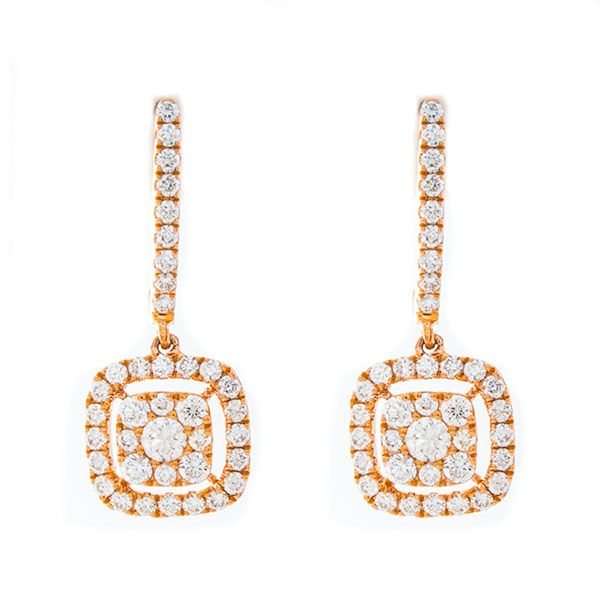 Diamond Earrings JH Faske Jewelers Brenham, TX