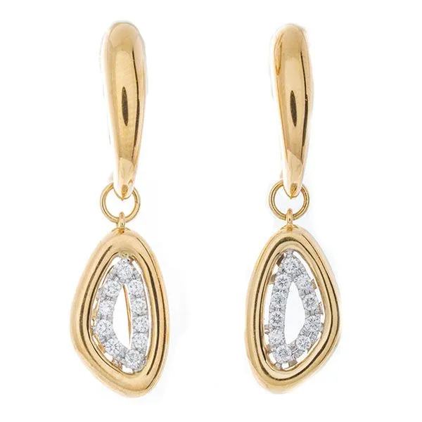 Diamond Earrings JH Faske Jewelers Brenham, TX