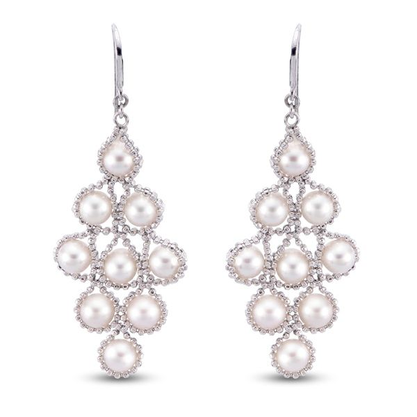 Pearl Earrings JH Faske Jewelers Brenham, TX