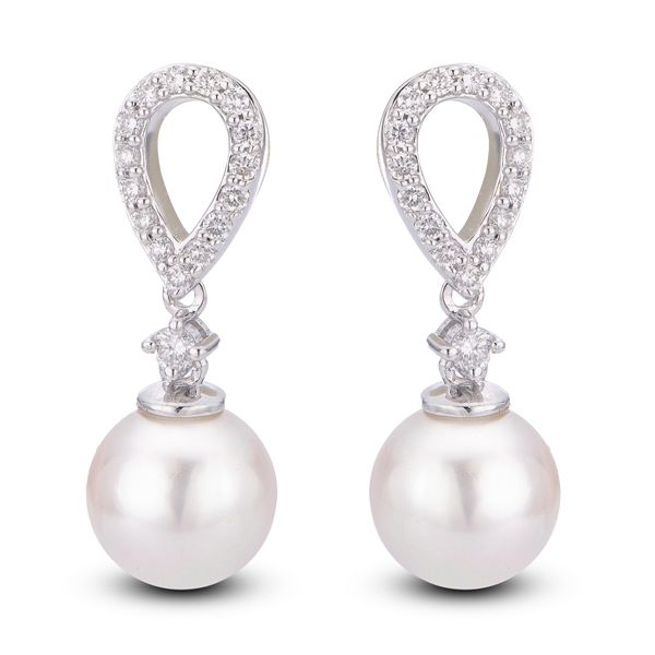 Pearl Earrings JH Faske Jewelers Brenham, TX