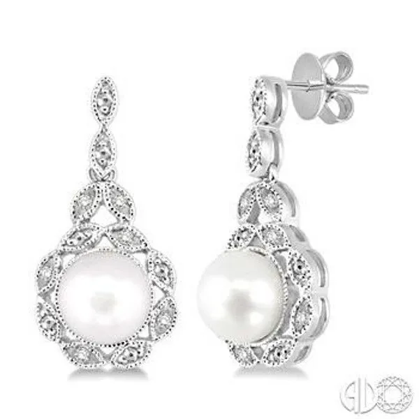 Pearl Earrings JH Faske Jewelers Brenham, TX