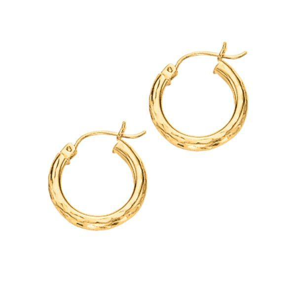 Gold Earrings JH Faske Jewelers Brenham, TX