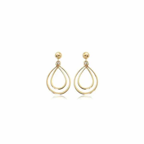 Gold Earrings JH Faske Jewelers Brenham, TX