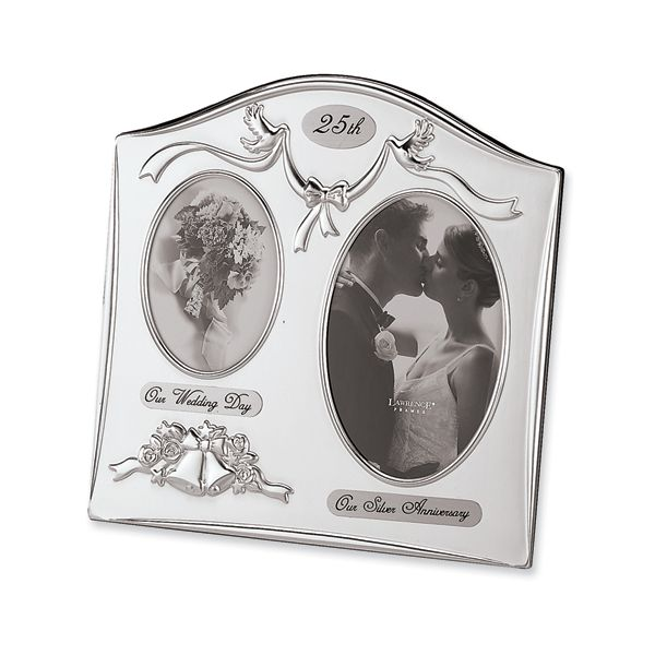 25th Anniversary Silver Photo Frame J. Howard Jewelers Bedford, IN