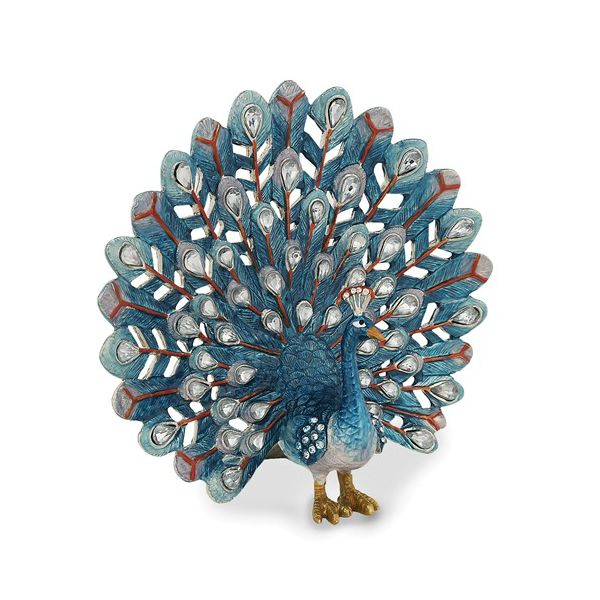 Peacock Trinket Box J. Howard Jewelers Bedford, IN