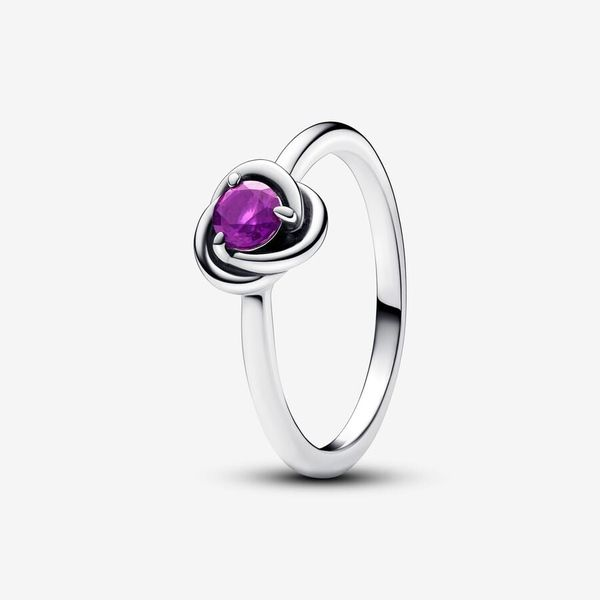 Purple Eternity Circle Ring JMR Jewelers Cooper City, FL