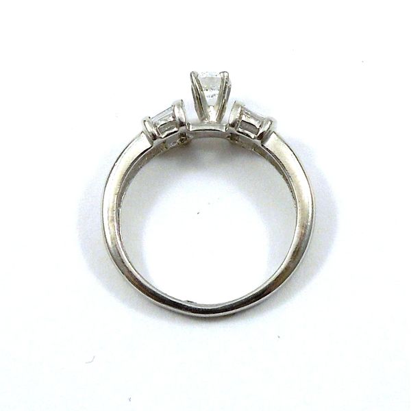 Platinum Diamond Engagement Ring Image 3 Joint Venture Jewelry Cary, NC