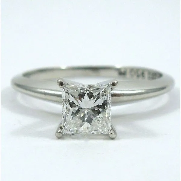 Princess Cut Solitaire Engagement Ring Joint Venture Jewelry Cary, NC