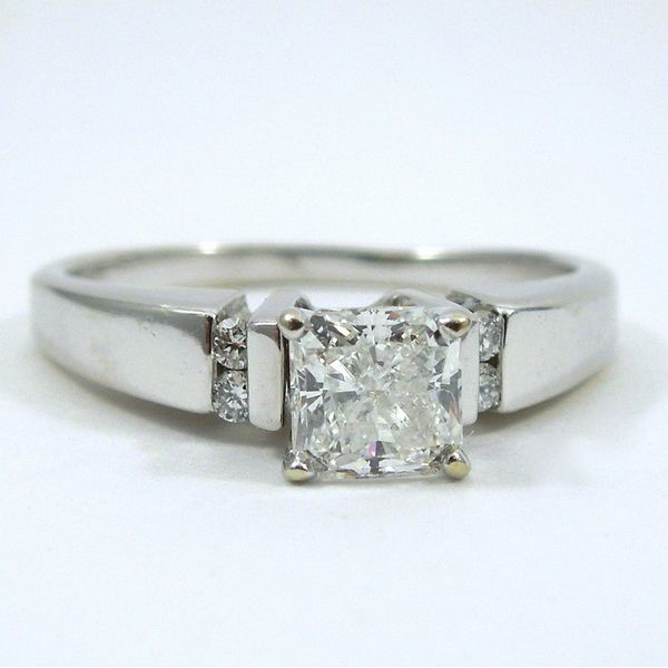 Square Cushion Cut Diamond Engagement Ring Joint Venture Jewelry Cary, NC