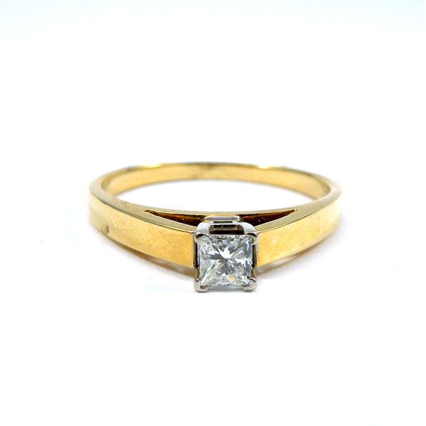 Princess Cut Solitaire Engagement Ring Joint Venture Jewelry Cary, NC