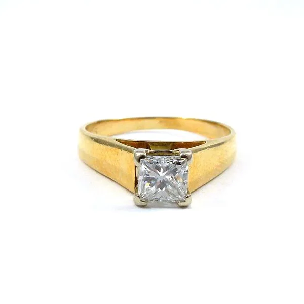 Princess Cut Solitaire Engagement Ring Joint Venture Jewelry Cary, NC