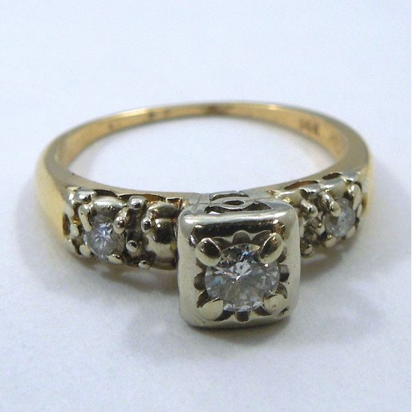 1940s Diamond Engagement Ring Joint Venture Jewelry Cary, NC
