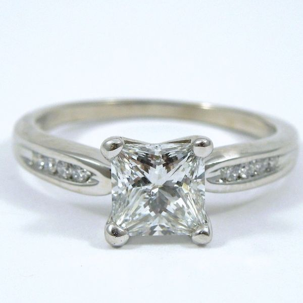 Princess Cut Diamond Engagement Ring Joint Venture Jewelry Cary, NC