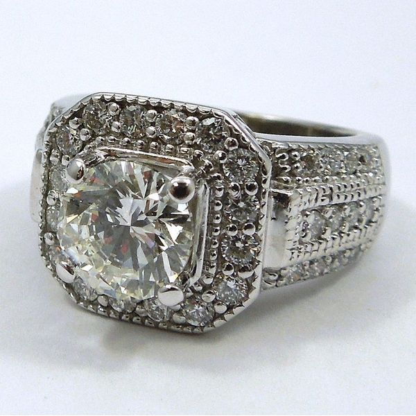 Internally Flawless Diamond Engagement Ring Joint Venture Jewelry Cary, NC