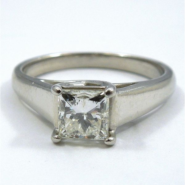 Princess Cut Diamond Engagement Ring Joint Venture Jewelry Cary, NC