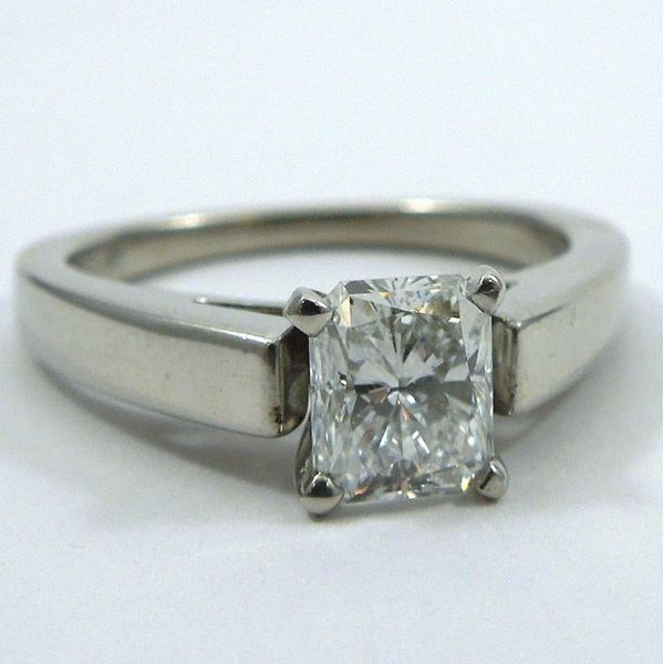 Radiant Cut Diamond Engagement Ring Joint Venture Jewelry Cary, NC