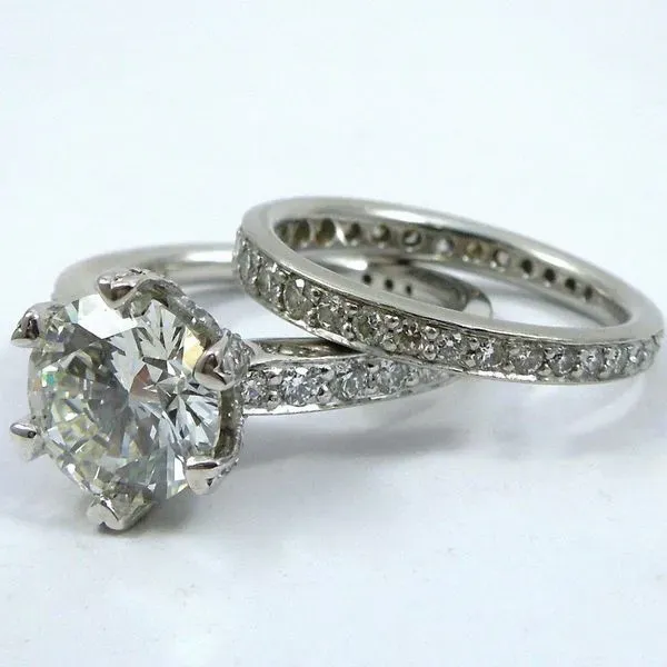 Ritani Platinum Engagement Set Joint Venture Jewelry Cary, NC