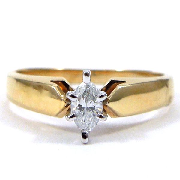 Marquise Cut Diamond Engagement Ring Joint Venture Jewelry Cary, NC