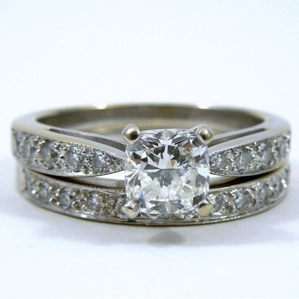 Cushion Cut Diamond Engagement Ring Joint Venture Jewelry Cary, NC