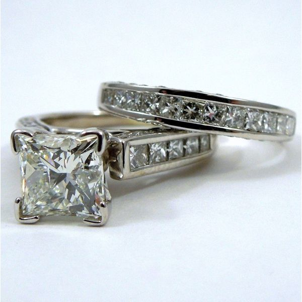 Tolkowsky Diamond Engagement Set Joint Venture Jewelry Cary, NC