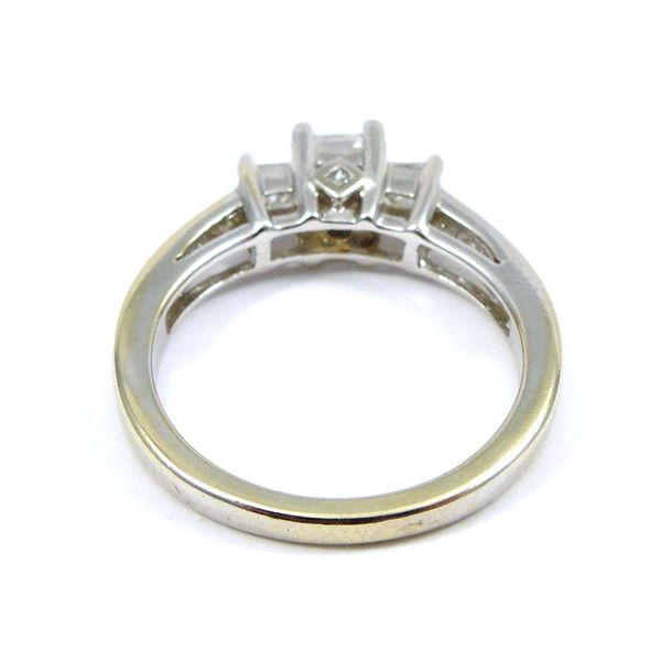 Princess Cut Diamond Engagement Ring Image 3 Joint Venture Jewelry Cary, NC