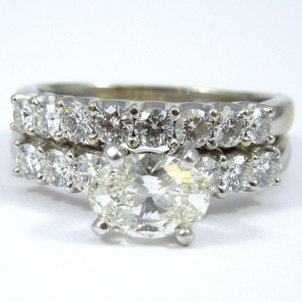 Diamond Wedding Set Joint Venture Jewelry Cary, NC