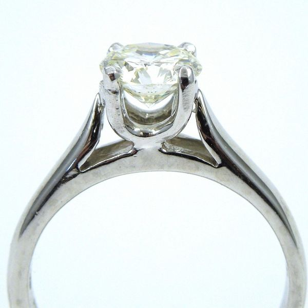 Round Cut Diamond Solitaire Engagement Ring Image 2 Joint Venture Jewelry Cary, NC