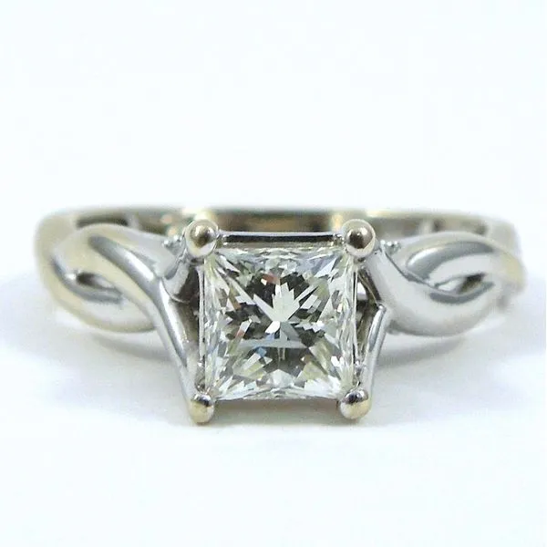 Princess Cut Diamond Engagement Ring Joint Venture Jewelry Cary, NC