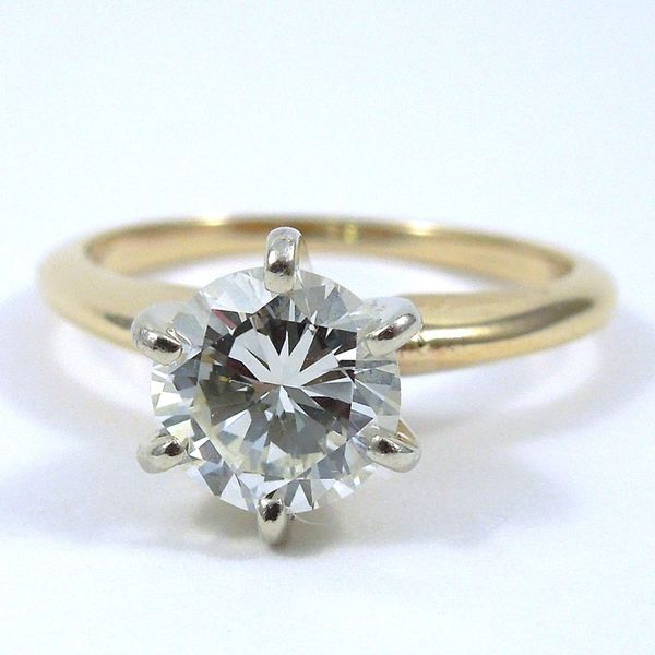 Solitaire Diamond Engagement Ring Joint Venture Jewelry Cary, NC