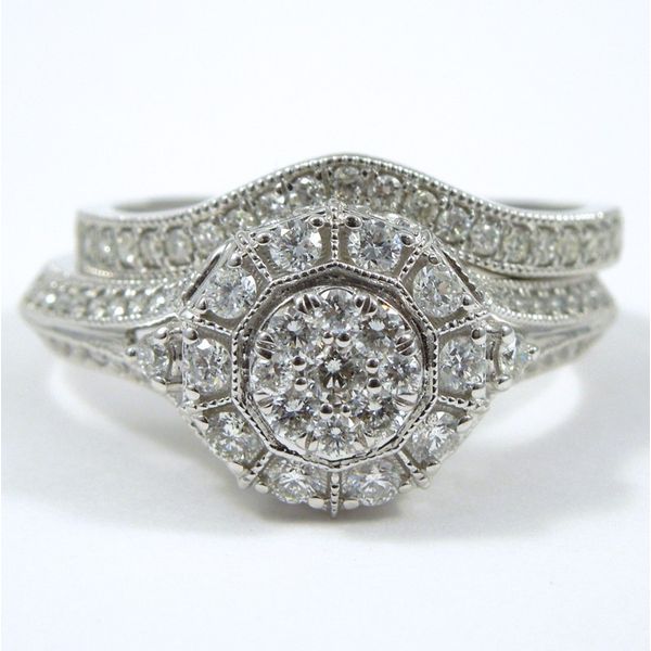 Diamond Engagement Set Joint Venture Jewelry Cary, NC