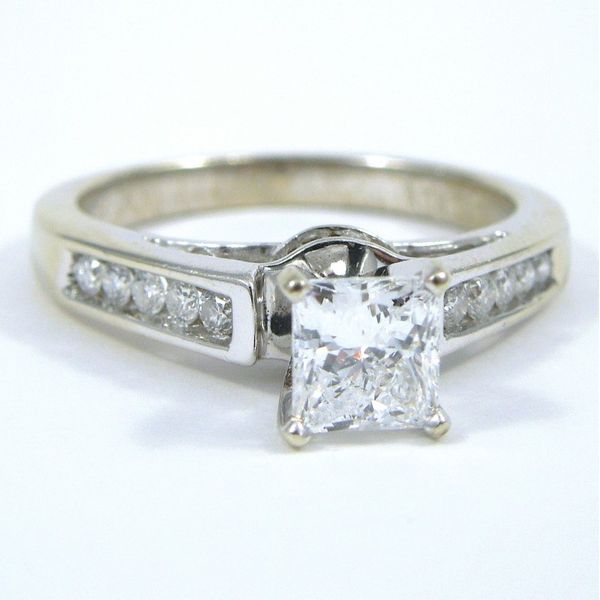 Princess Cut Diamond Engagement Ring Joint Venture Jewelry Cary, NC