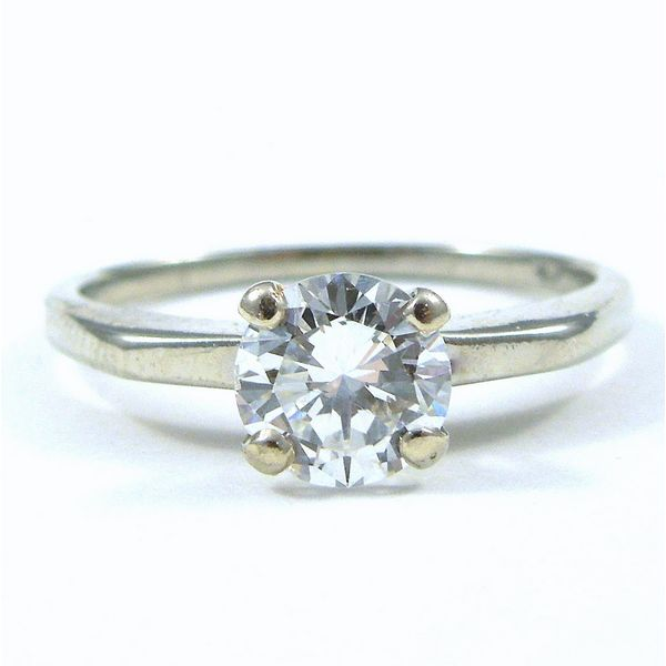 Diamond Solitaire Engagement Ring Joint Venture Jewelry Cary, NC