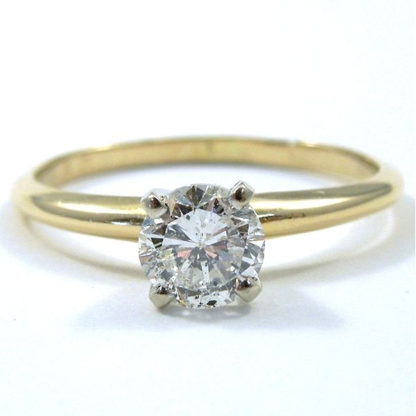 Diamond Solitaire Engagement Ring Joint Venture Jewelry Cary, NC