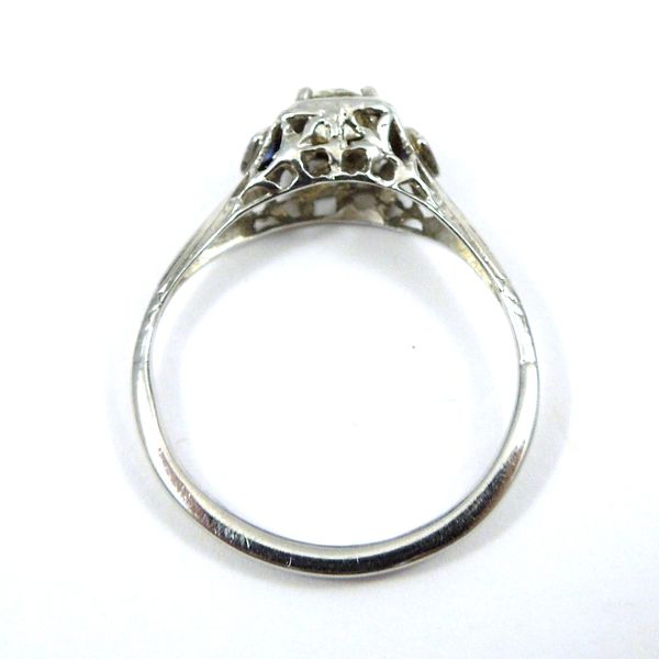 Euro Cut Diamond Engagement Ring Image 3 Joint Venture Jewelry Cary, NC