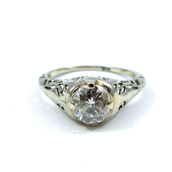 Vintage Diamond Engagement Ring Joint Venture Jewelry Cary, NC