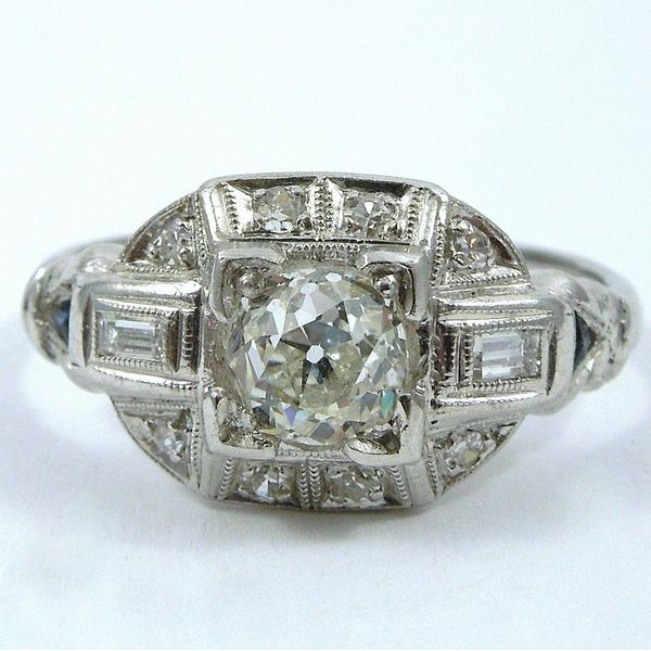 1930's Diamond Engagement Ring Joint Venture Jewelry Cary, NC