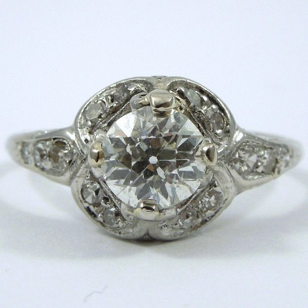 Vintage Diamond Engagement Ring Joint Venture Jewelry Cary, NC