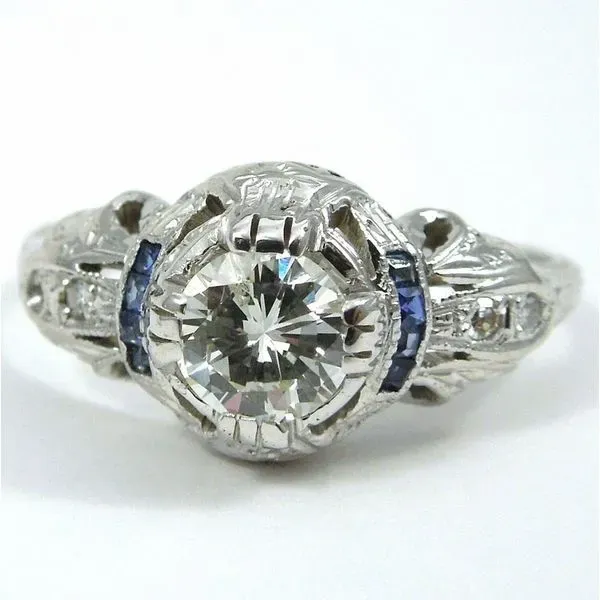 Vintage Diamond Engagement Ring Joint Venture Jewelry Cary, NC