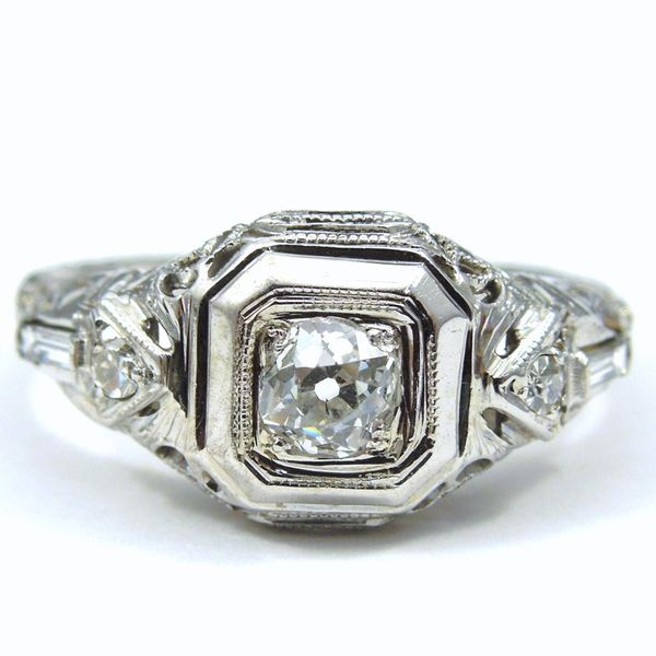 Vintage Diamond Engagement Ring Joint Venture Jewelry Cary, NC