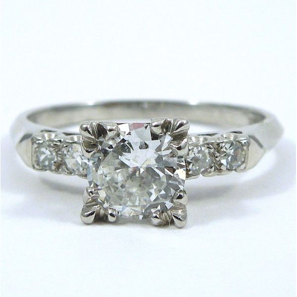 Transition Cut Diamond Engagement Ring Joint Venture Jewelry Cary, NC