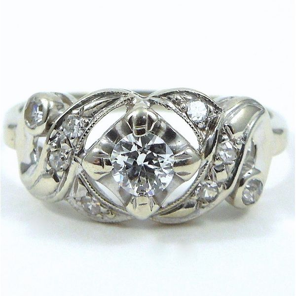 Transition Cut Diamond Engagement Ring Joint Venture Jewelry Cary, NC