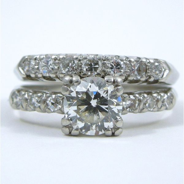 Old European Cut Diamond Engagement Ring Joint Venture Jewelry Cary, NC