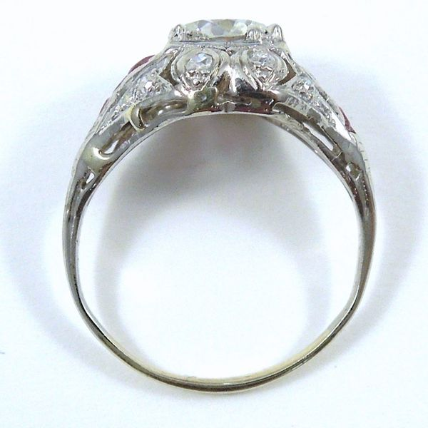 Transition Cut Diamond Engagement Ring Image 2 Joint Venture Jewelry Cary, NC