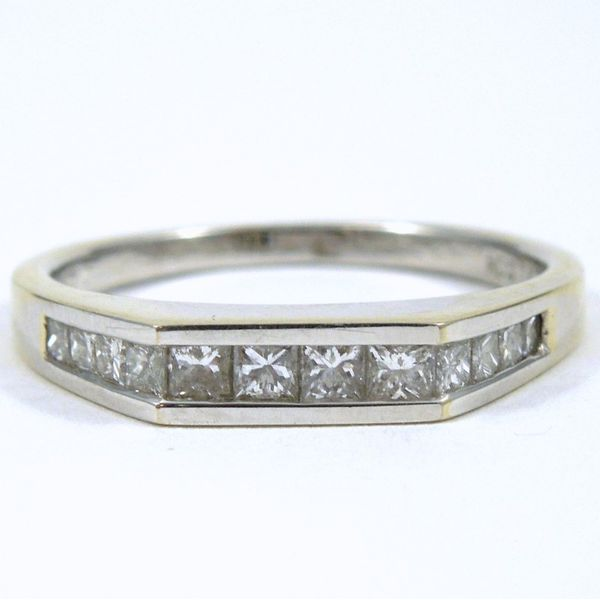 Princess Cut Diamond Band Joint Venture Jewelry Cary, NC