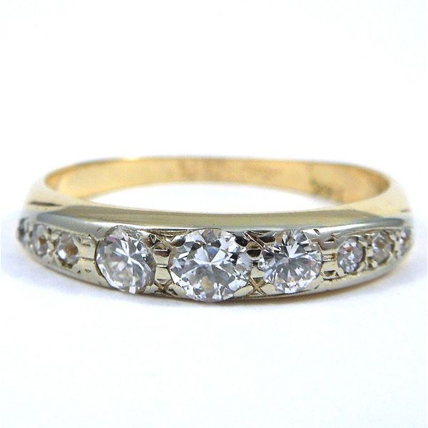 Vintage Diamond Wedding Band Joint Venture Jewelry Cary, NC