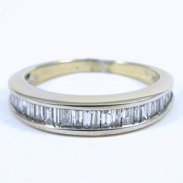 Baguette Diamond Wedding Band Joint Venture Jewelry Cary, NC