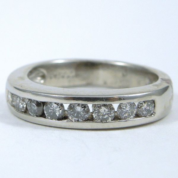 Platinum Diamond Wedding Band Joint Venture Jewelry Cary, NC